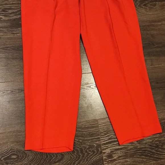 â¤ď¸ NWT! BODEN MELINDA HIGH RISE PLEATED TIE WAIST FLOWY TAPERED PAPERBAG PANTS - Picture 10 of 14